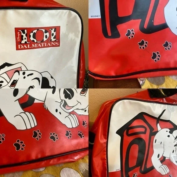 Vintage 90s 101 Dalmatians foldable suitcase - Picture 7 of 16